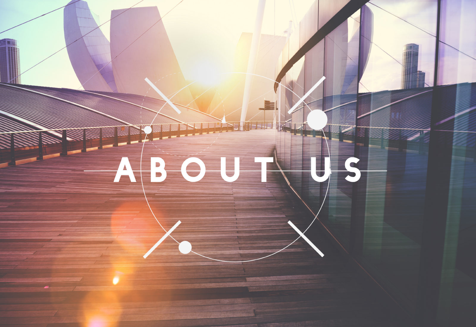About CityTrack — modern city walkway at sunrise